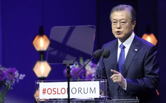 Moon's call for inter-Korean summit in June feeds speculations