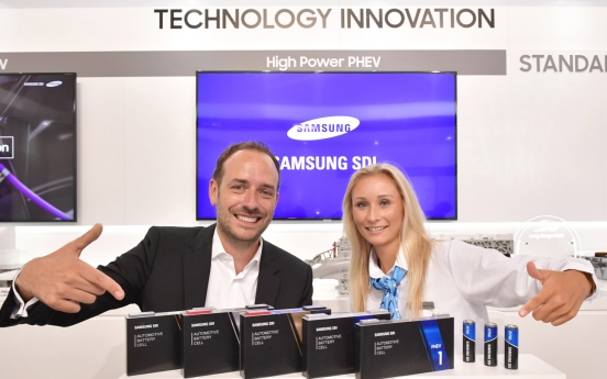 Samsung SDI showcases innovative battery solutions in Frankfurt