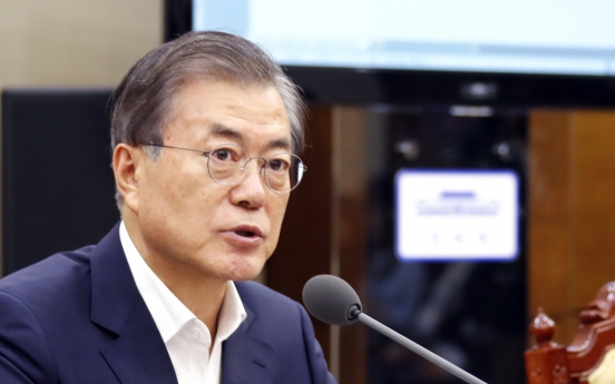 Moon stresses supporting US-NK dialogue