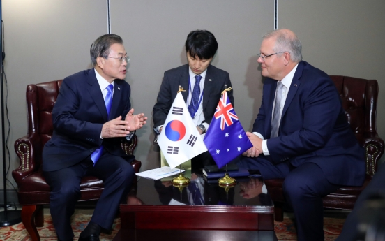 Korea, Australia seek closer ties