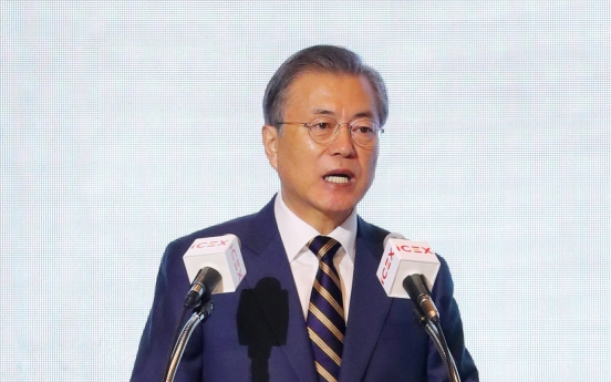 Moon calls for stronger ties with Spain