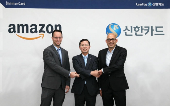 Shinhan Card announces 3-year partnership with Amazon