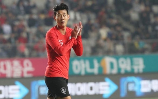 Son Heung-min named top S. Korean player for record 4th time