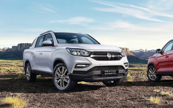 SsangYong’s Rexton Sports logs 40,000 units of annual sales for 2 years