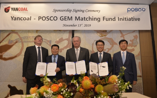 Posco assists communities around world