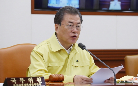 Moon calls for ‘unprecedented’ economic measures