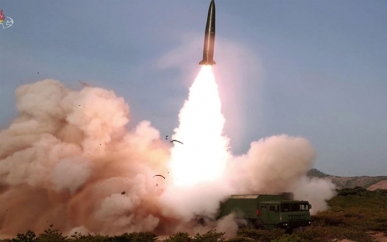 N. Korea fires 2 short-range ballistic missiles toward East Sea: JCS