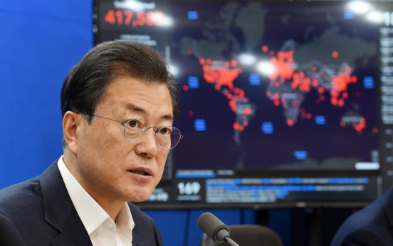 Moon to share S. Korea's coronavirus experience in G-20 summit