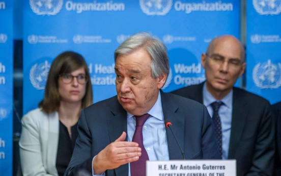 UN chief champions sanctions relief to combat COVID-19