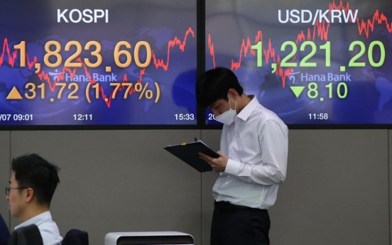 Seoul stocks up for 4th day on hopes for virus slowdown