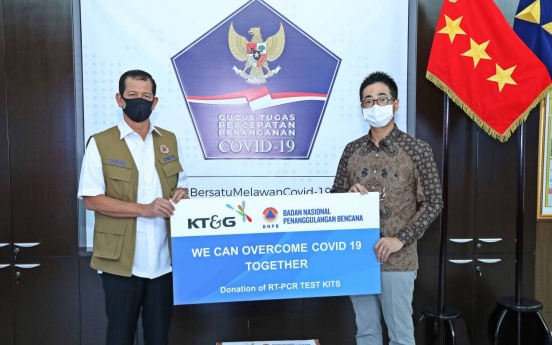 KT&G donates COVID-19 test kits worth W100m to Indonesia