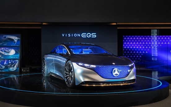 Mercedes-Benz Korea unveils concept car Vision EQS