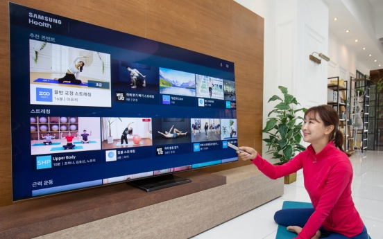 Samsung’s health app slips into TVs in Korea, US, UK
