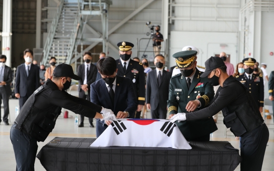 Seoul brings home Korean War remains after seven decades