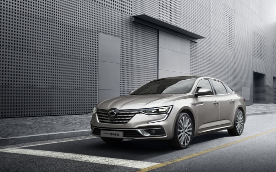 Renault Samsung Motors unveils face-lifted SM6