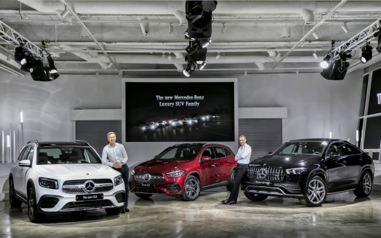 Mercedes-Benz Korea unveils 3 new models of luxury SUV family