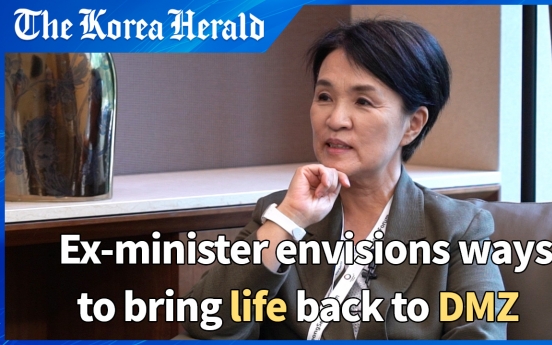 [Herald Interview] Ex-minister Kang Kum-sil envisions peace and life at DMZ