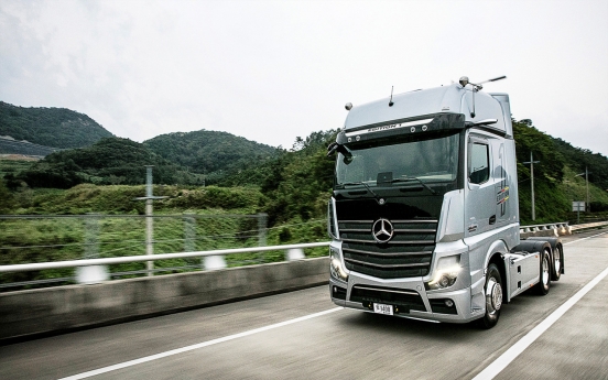 Mercedes-Benz new Actros exhibition, test-drive event runs in 11 regions