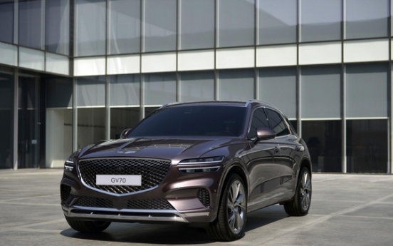 Genesis unveils design for new SUV GV70