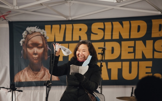 [Herald Interview] Woman who saved Statue of Peace in Berlin