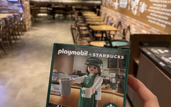 Starbucks Korea rolls out limited Playmobil figurines