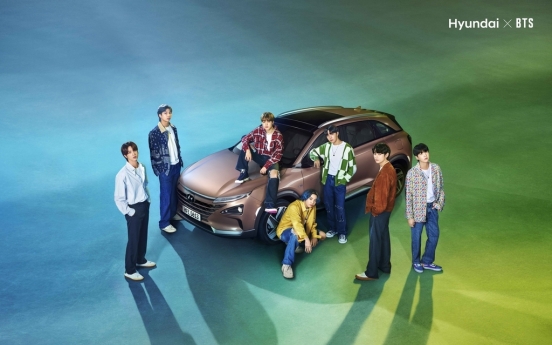 Hyundai Motor, BTS collaborate for Earth Day campaign