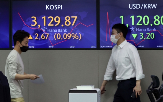 Seoul stocks open lower on inflation concerns