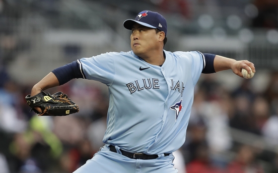 Blue Jays' Ryu Hyun-jin goes 7 strong vs. Braves for 3rd win of season