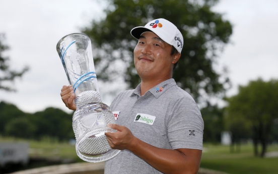 Fresh off 1st PGA win, Lee Kyoung-hoon closes in on Olympic berth