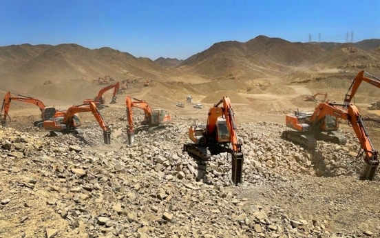 Doosan Infracore wins orders for 75 excavators from Saudi Arabia