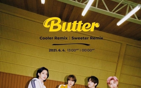 BTS to drop 'Cooler,' 'Sweeter' remix of latest single 'Butter'