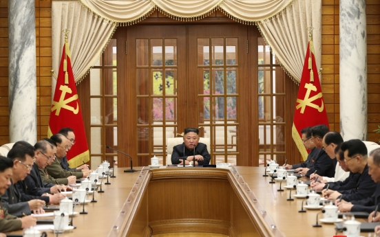 NK leader presides over politburo meeting in first public appearance in a month