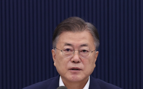 Moon praises ascent of main opposition's new young chairman as historic feat