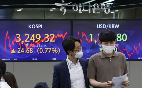 Seoul stocks up for 2nd day as investors disregard US inflation