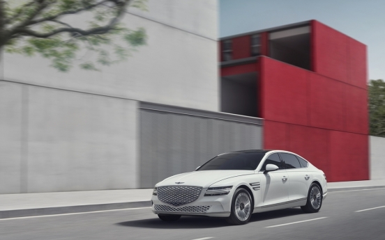 Genesis launches electrified G80 sedan in S. Korea