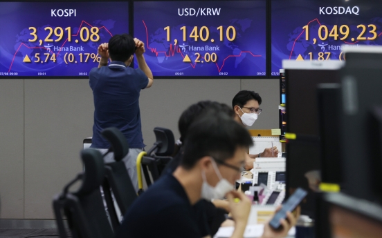 Seoul stocks open higher on easing tapering woes