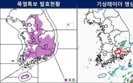 Heat wave advisory issued for many parts of S. Korea