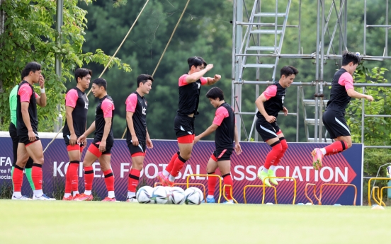 S. Korea keeping things close to vest ahead of final Olympic football tuneups