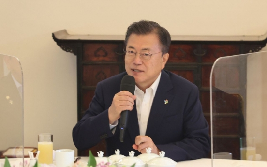 Approval ratings of Moon, ruling party climb for 2nd consecutive week: poll