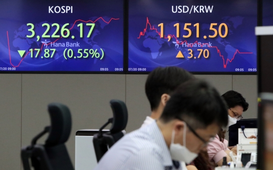 Seoul stocks open steeply lower on US stock plunge