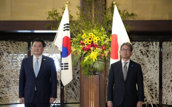 S. Korea, Japan agree to continue efforts to resolve pending issues despite tension over diplomat‘s remarks　