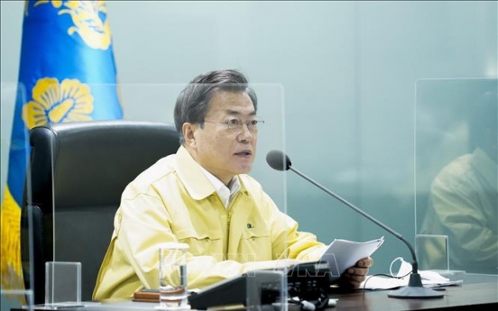 Moon to hold interagency meeting on coronavirus