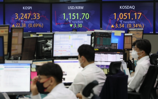 Seoul stocks post strong opening on earnings hope