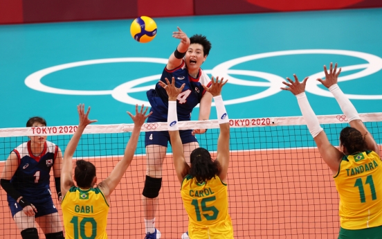 [Tokyo Olympics] Coming off surgery, volleyball attacker responds to coach's faith in win