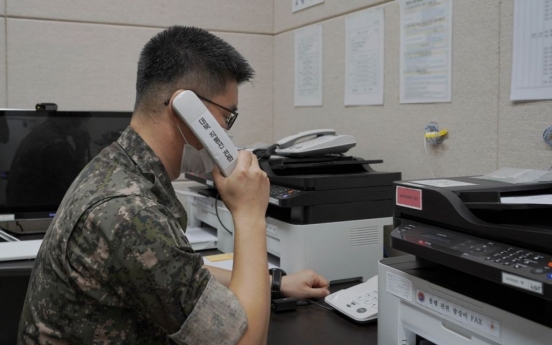 South, North Korean militaries hold daily call via restored military hotline: defense ministry