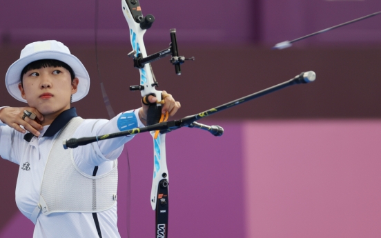 [Tokyo Olympics] An San wins gold in women's individual archery, becomes 1st triple gold medalist in Tokyo