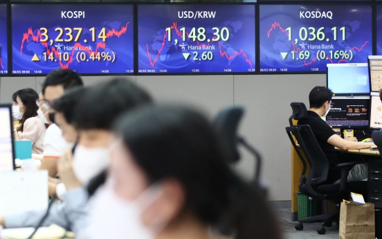 Seoul stocks up for 2nd day on tech gains after choppy trading