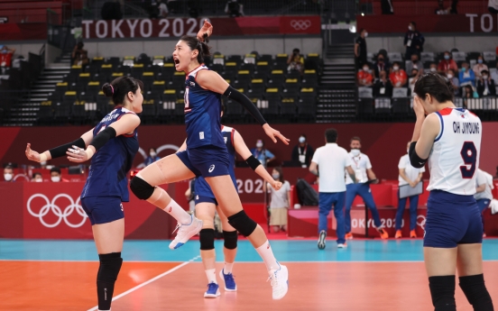 [Tokyo Olympics] S. Korea shocks Turkey to reach semifinals in women's volleyball