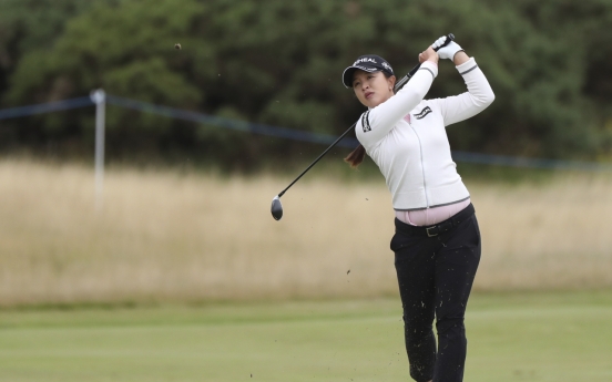 Kim Sei-young tied for 1st round lead at LPGA season's final major