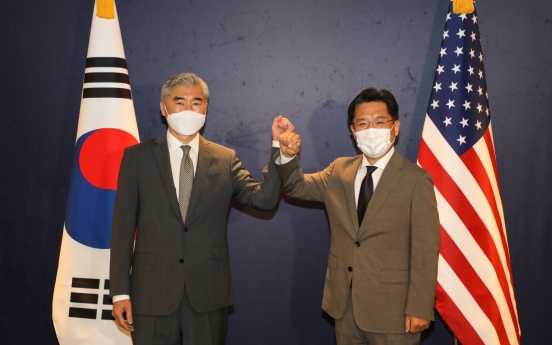 Top nuclear envoys of S. Korea, US discuss humanitarian aid to N. Korea